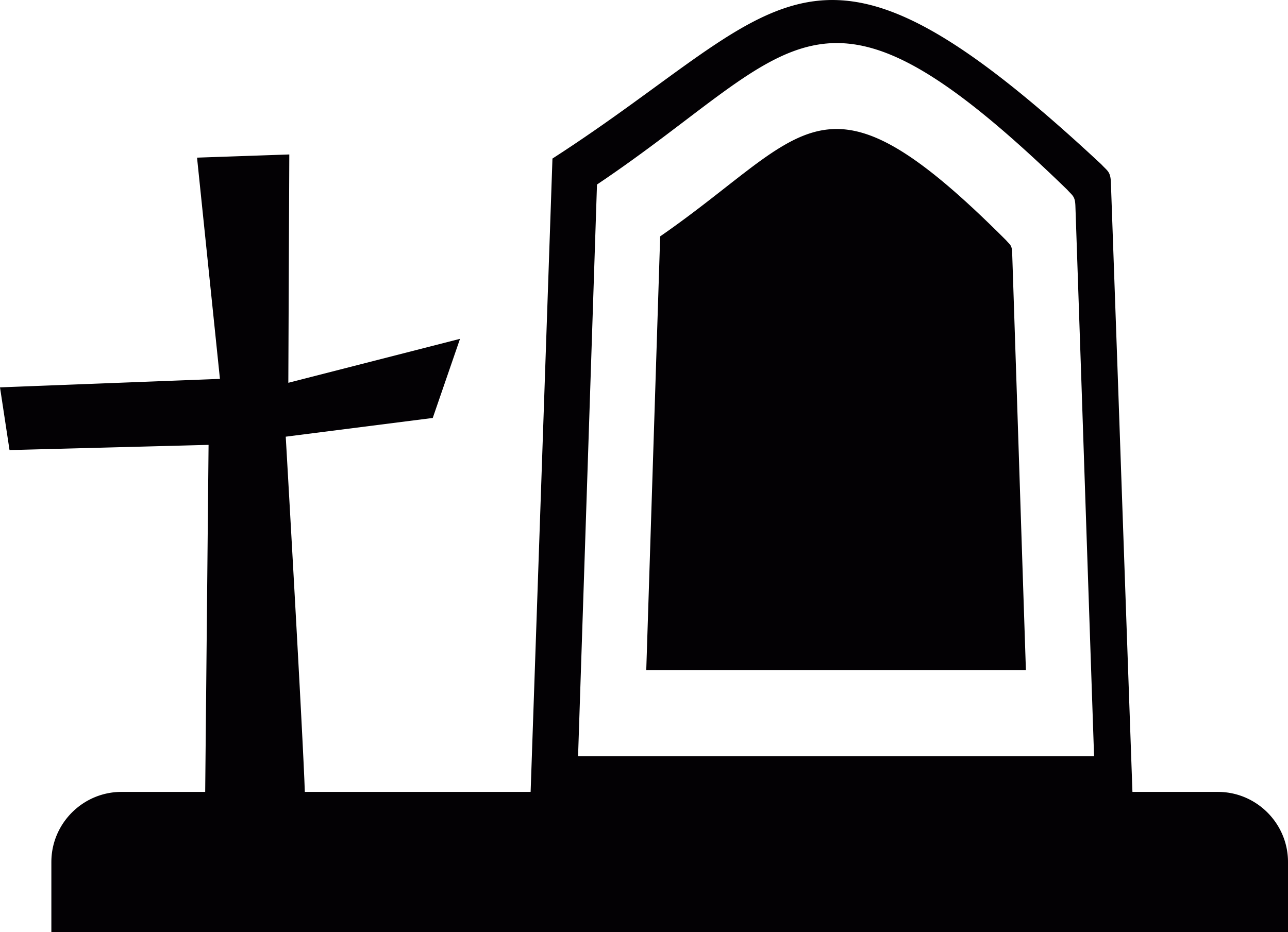 Cemetery Tombstone And Cross Vinyl Svg File Free Vectors